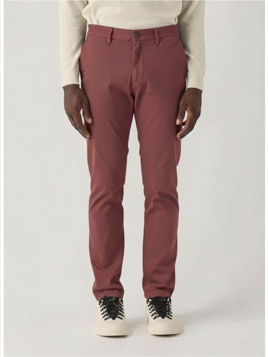 Stone Island Other - STONE ISLAND Chino Slim Fit Pants Type SK Size 34 Washed Maroon